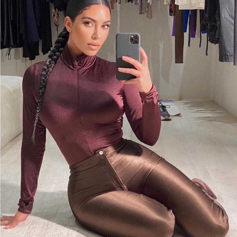 Bronze Pants-Disco Pants-NWT-SKIMS Medium